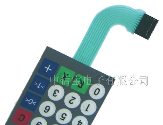 供应PET柔性薄膜开关图案可提供丝网印刷和彩印