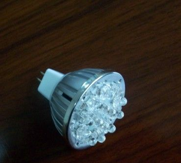 供应MR16二芯高亮低衰食人鱼LED45°