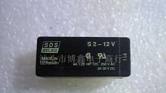 供应S2-12V(SDS)12脚位拆机继电器