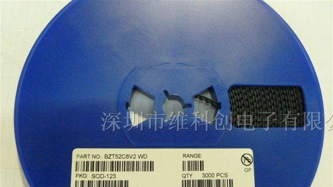 供应三极管原装长电BZT52C8V2 WD SOD-123