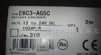 供应（欧姆龙）编码器E6C3-AG5C 1024P/R 2M