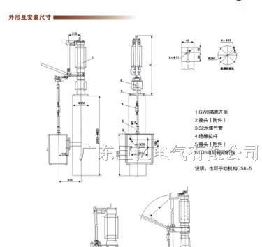 供应GW8-126/1250隔离开关