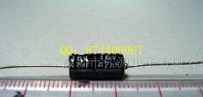 供应卧式铝电解电容16v47uf 47uf16v 穿心电容