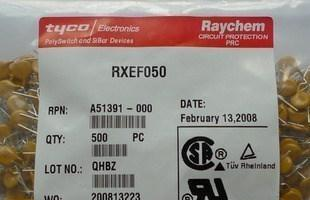 Raychem TYCO自恢复保险丝60V/72V 500MA