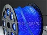 批发1米72灯蓝色扁三线LED彩虹管