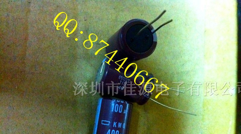 进口铝电解电容400v100uf 100uf400v 18x26 电容