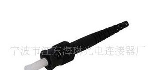 供应ST全塑料材质光纤连接器 塑料光纤连接器