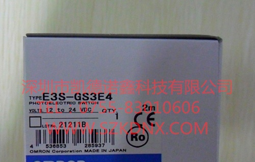 供应E3S-AT81日本欧姆龙光电开关光电传感器