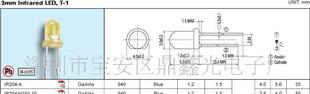 提供亿光3mm发射管(图)