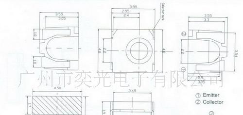 接收管、光敏二极管,PD57-21B/TR8