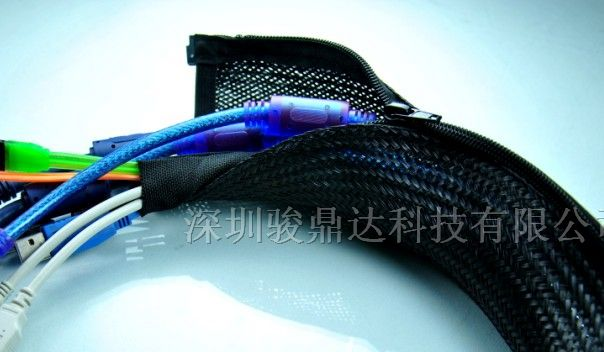 供应拉链式套管、编织拉链式网管、拉链式编织套管