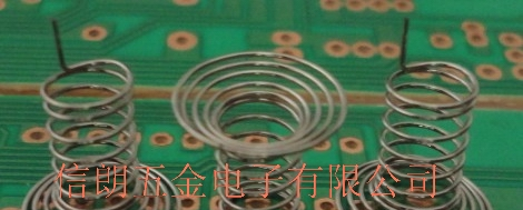 供应显示板开关触摸弹簧各种触摸按键弹簧