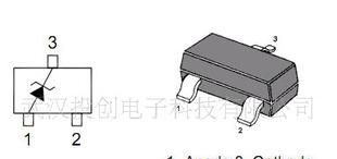 先科二极管ST BZX84C3V3