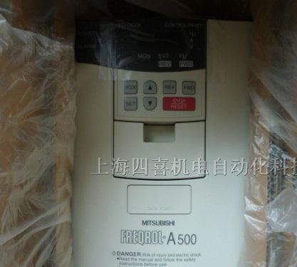 供应三菱变频器V500系列1KW三相220V FR-V520-11K