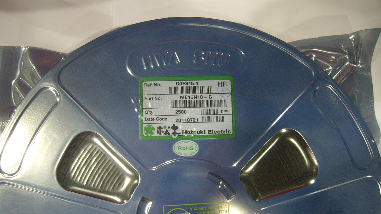 供应松木ME15N10mos管，15A100VTO-252场效应管