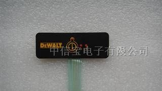 供应深圳手感弹片薄膜开关LED薄膜开关彩色薄膜开关