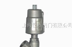 供应作全不锈钢内螺纹气动角座阀