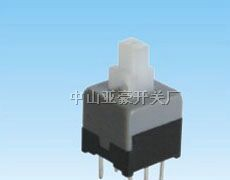 供应自锁按键开关5.8*5.87*78*88.5*8.510*10