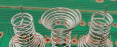 供应电子面板专用触摸弹簧按键弹簧
