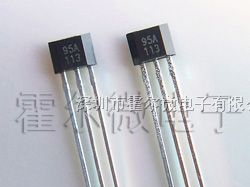 495A线性霍尔元件 电流检测霍尔传感器 磁控管