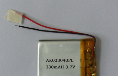 供应聚合物锂电池333458 3.7V600mah