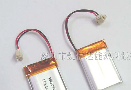 供应聚合物锂电池293455 3.7V550mah