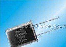 供应代理NKG直插晶振HC-49U系列系列,石英晶体振荡器