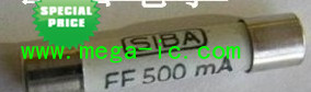 供应SIBA 6*32 1000VFF500mA陶瓷保险丝