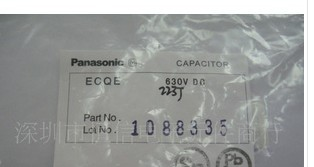 供应ECQE 6223JF有机薄膜电容