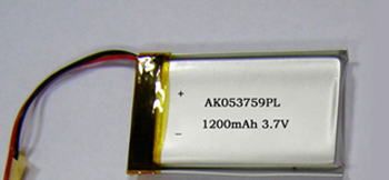 供应3.7V1200mah锂电池 聚合物锂电池503759供应商