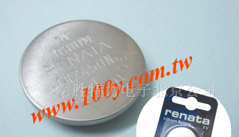 供应瑞士RENATA纽扣型锂电池 CR2450N