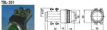 供应按钮开关 TLB-251