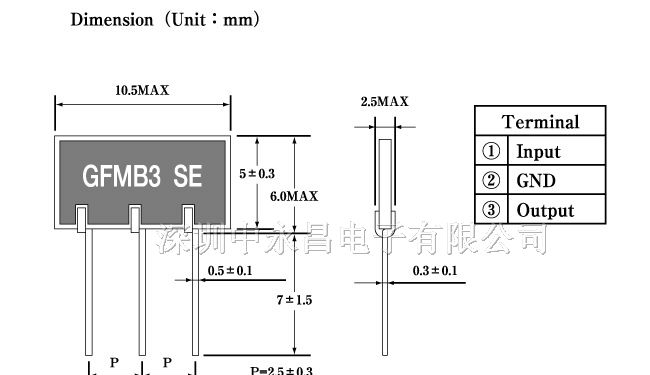 供应日本双信带通滤波器GFMB3 87-108MHZ