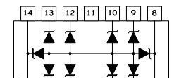 供应二极管SMDA15C-7