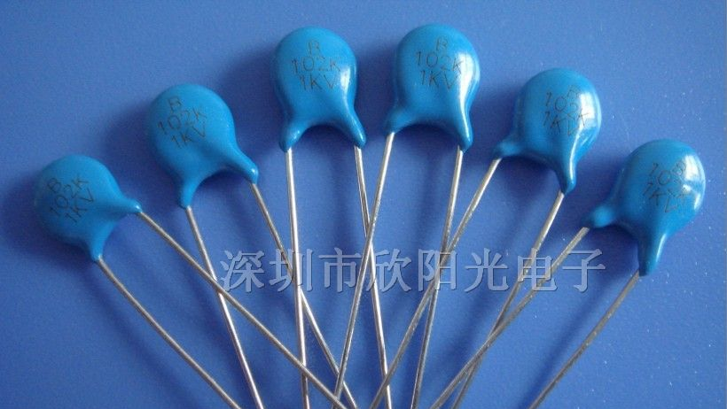 供应低中高压瓷片电容、瓷片Y1Y2陶瓷电103M1KV环保