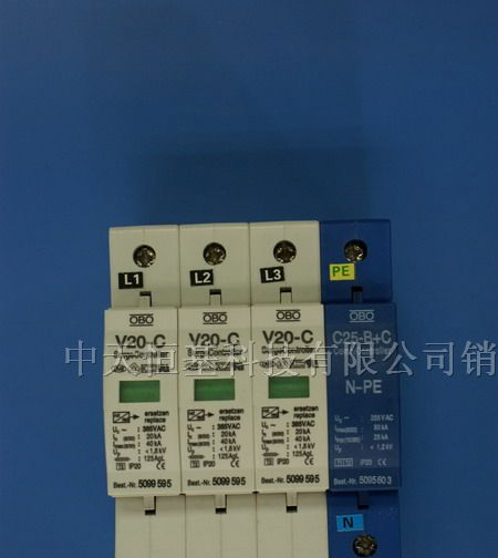 供应OBO电源防雷器V20-C/3+NPE