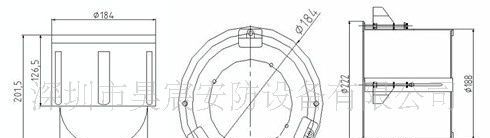 CCTV闭路监控系统中速智能球摄像机