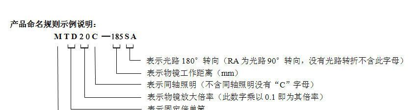 供应迈特MTD20C-70高品质同轴光工业镜头