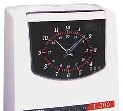 供应天美T-200S机械打卡钟