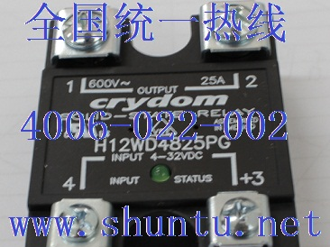 进口固态继电器H12WD4825PG快达Crydom固态继电器