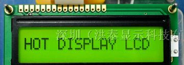 供应字符点阵屏LCD16*1液晶显示模块