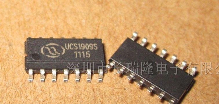 供应3点(9通道)LED单线级联驱动IC UCS1909