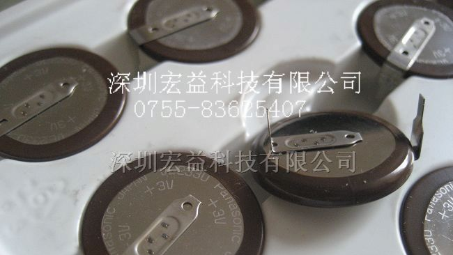 供应日本松下 VL2330-HFN 3V 可充电纽扣锂电池