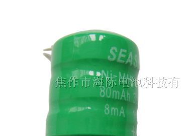 供应扣式镍氢充电电池/纽扣镍氢充电电池(80H 3.6V)