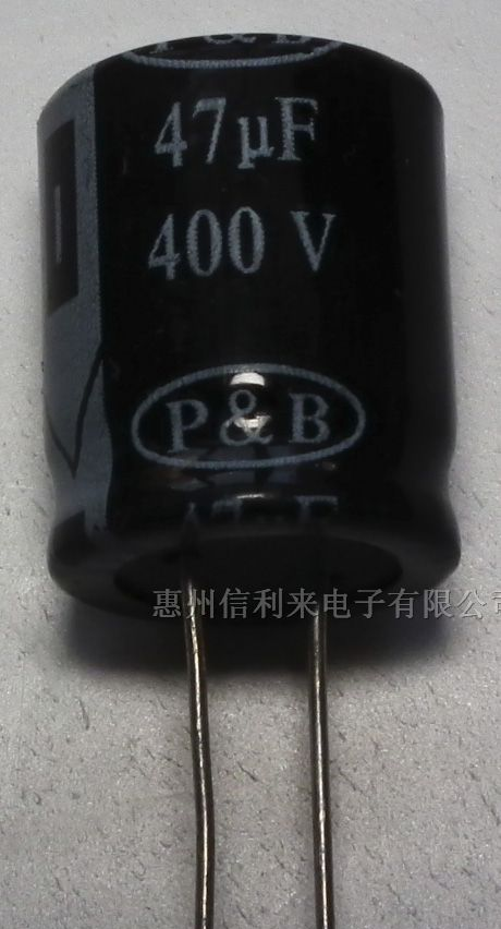 供应400v47uF 18X22高频低阻铝电解电容器