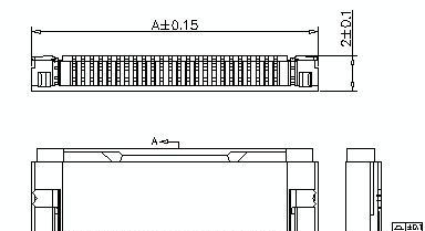 供应0.5MM板对板连接器 （SATA/ATA接口）