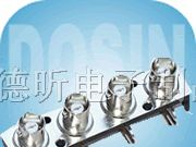 供应BNC1*4视频座90°，BNC连接器，射频同轴连接器