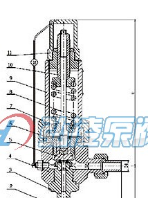 供应A61H-160-320弹簧微启式高压安全阀(焊接式)