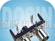 供应BNC1*2视频座90°，BNC连接器，射频同轴连接器