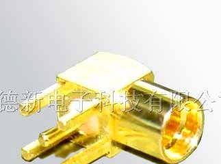供应MCX连接器90度插座